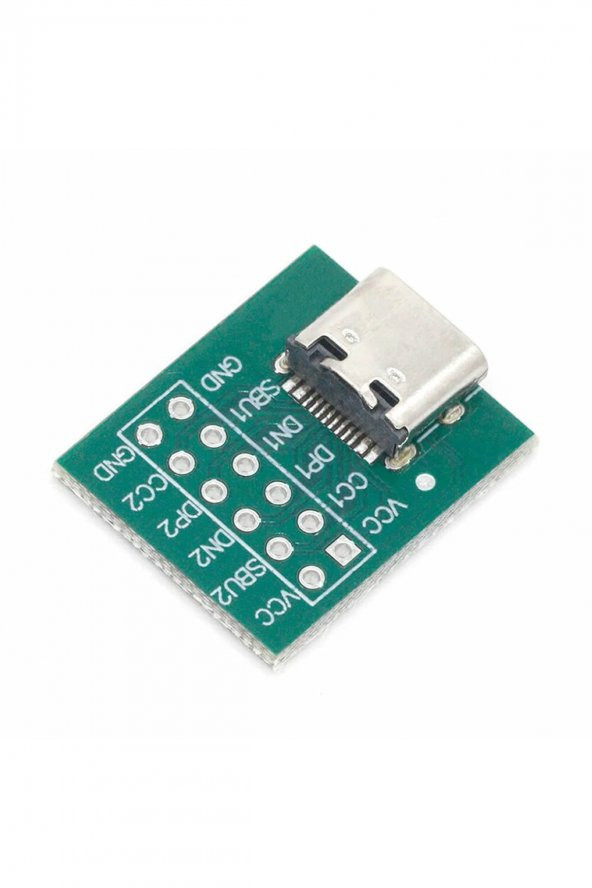 Usb Type C to Dip Pcb 12 Pin Adaptör Kart - 3
