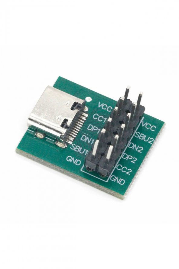 Usb Type C to Dip Pcb 12 Pin Adaptör Kart - 5