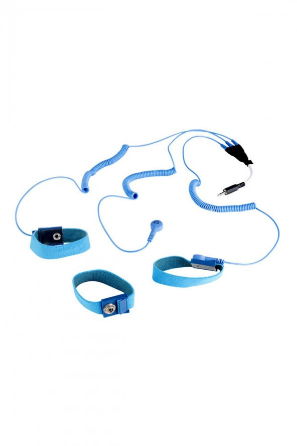 Olimex EKG-EMG SHIELD Üçlü Bileklik Pasif Sensör  Arduino Ekg Ecg Emg 100cm 3 Sensör 3.5mm Soket - 2