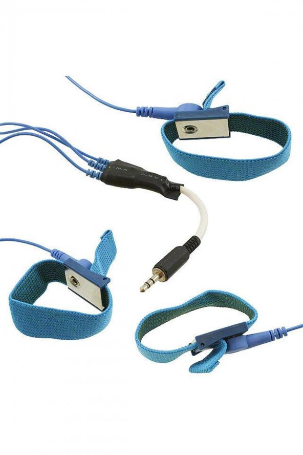 Olimex EKG-EMG SHIELD Üçlü Bileklik Pasif Sensör  Arduino Ekg Ecg Emg 100cm 3 Sensör 3.5mm Soket - 3