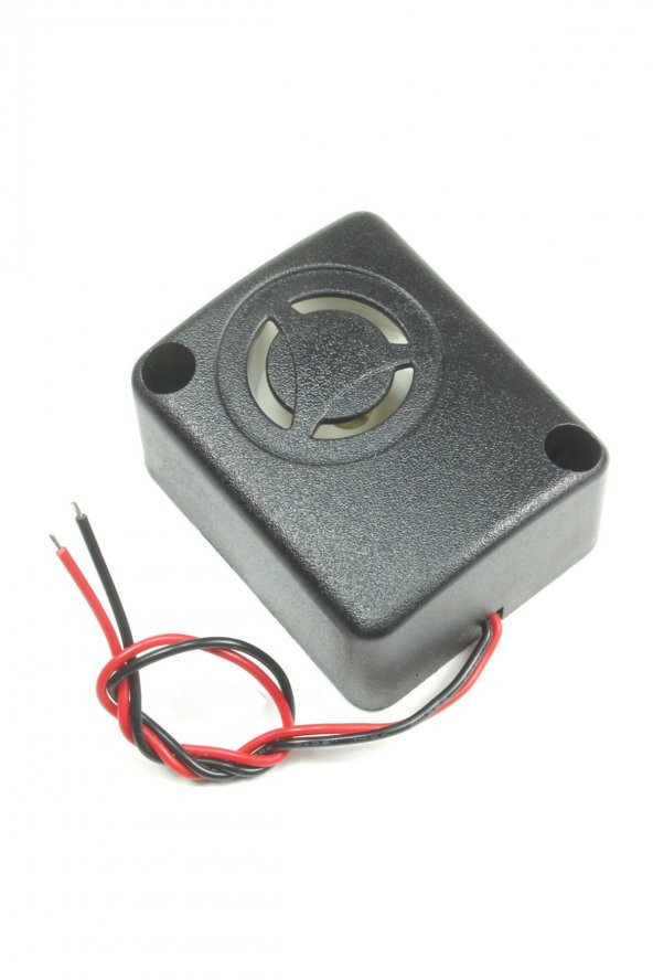 120db Aktif Buzzer DC 12V Siren Yüksek Desibel Aralıklı Yüksek Beep Ses Üreteci Alarm Hırsız Araba