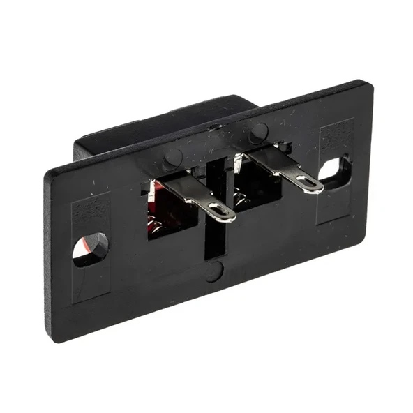 2li Hoparlör Terminal Soketi Panel Montaj Tip Yaylı Speaker Ses Kablo Bağlantı Birleştirme Konnektör - Resim 7