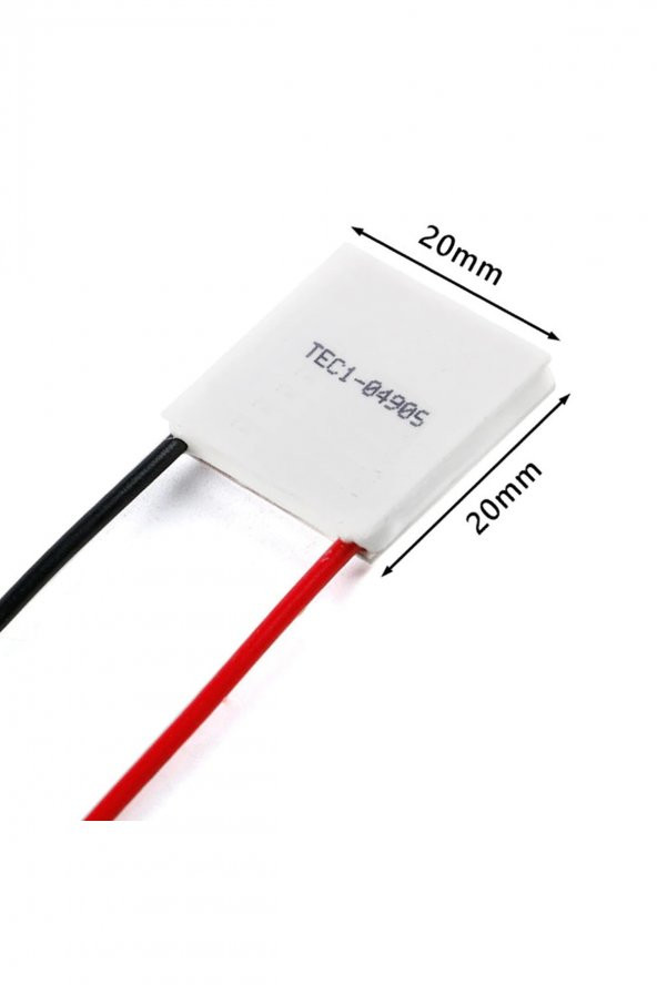 TEC1-04905 Termo Elektrik Peltier Soğutucu TEC1 04905 2x2cm 20x20mm DC 5V 3A Mini Klima Fan Buzluk - 2