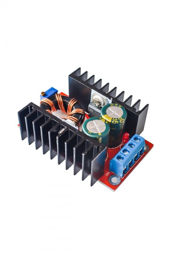 150W Boost Voltaj Yükseltici Modül DC DC Çevirici Voltaj Ayarlanabilir Yükseltici 35V 6A Regülatör - 4