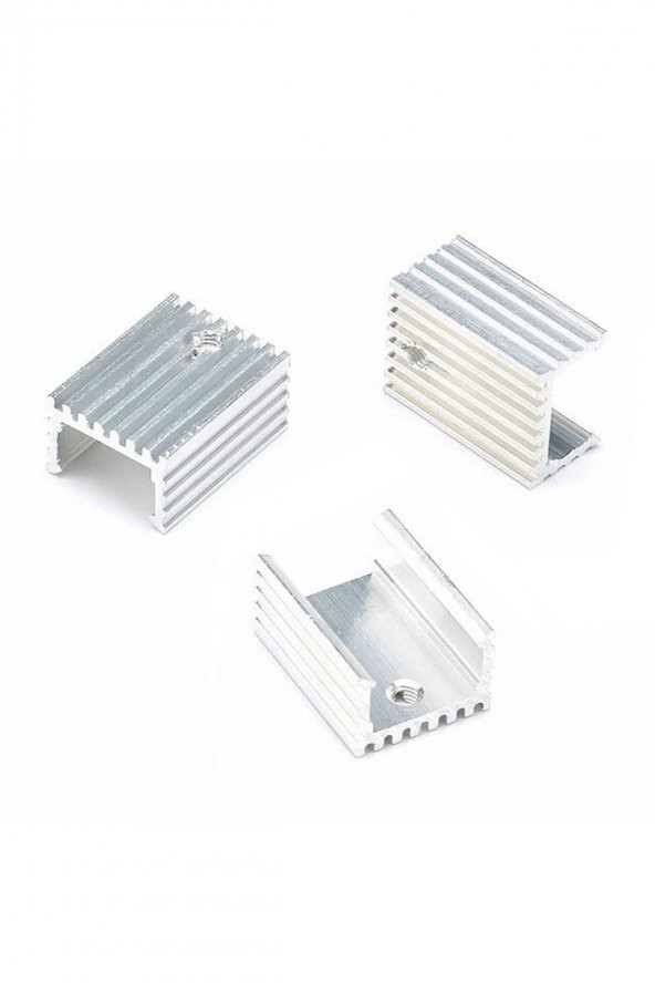 To220 Aluminyum Soğutucu Set Radyatör Entegre Transistör Mosfet Bjt Lm78xx Lm317 Irfxxx Tdaxx - 7