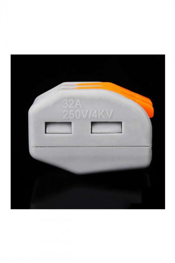 2li Kolay Kablo Tel Birleştirici Konnektör Vidasız Klemens 250V 32A 1mm/4mm Elektrik Kablo Bağlantı - Resim 7