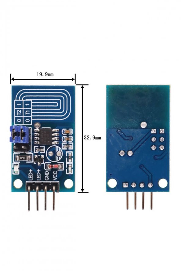 5V Kapasitif Dokunmatik LED Dimmer DC 2.4V / 5V  0.5A Pwm Parlaklık Kontrol Anahtar Led Lamba Sürücü - 8