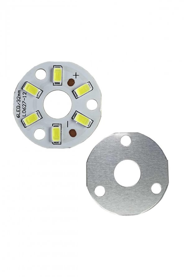 5730 12V 3W 32mm Beyaz Led Modül Aluminyum Pcb 6 Led Lamba Aydınlatma Işık - 3