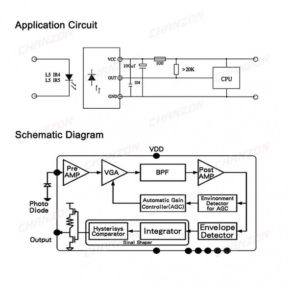 VS1838B 38KHZ IR Alıcı Sensör Evrensel Kızıl Ötesi Kumanda Televizyon Uydu Alıcı Klima Receiver 1838 - 7