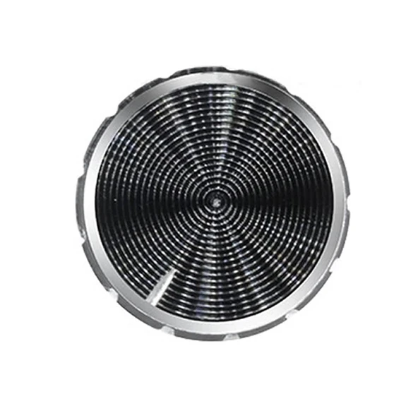 Alüminyum Pot Başlığı 6mm Tırtıklı Mil  6mm Siyah Metal Potansiyometre Rotary Enkoder Ses Voltaj - Resim 8