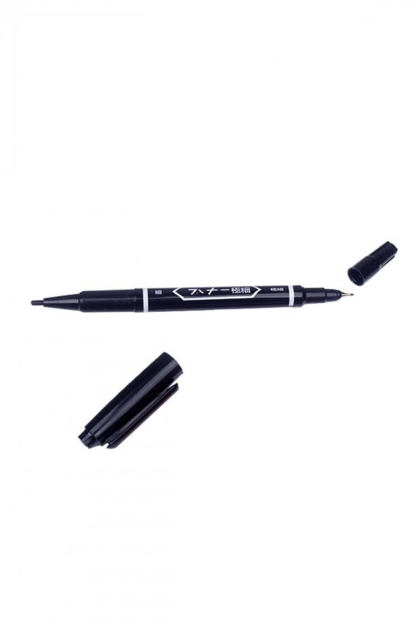 Pcb Çizim Kalemi Çift Uçlu 0,6mm 1.2mm Syah Asetat Kalemi Baskı Devre Prototip Pcb Çizim Cd Metal