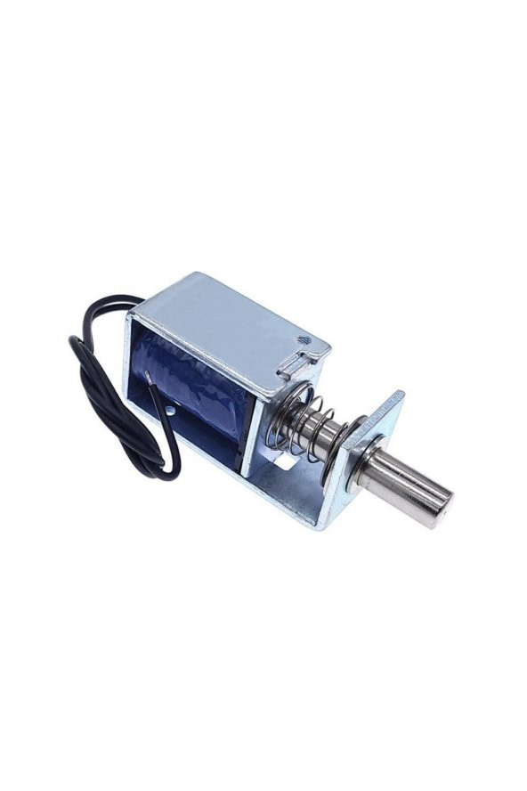 TAU-S0837DL-D Solenoid Kilit  DC 12V 1A 12W 15N Selenoid Elektrikli Manyetik Kapı Depo Kabin Kasa