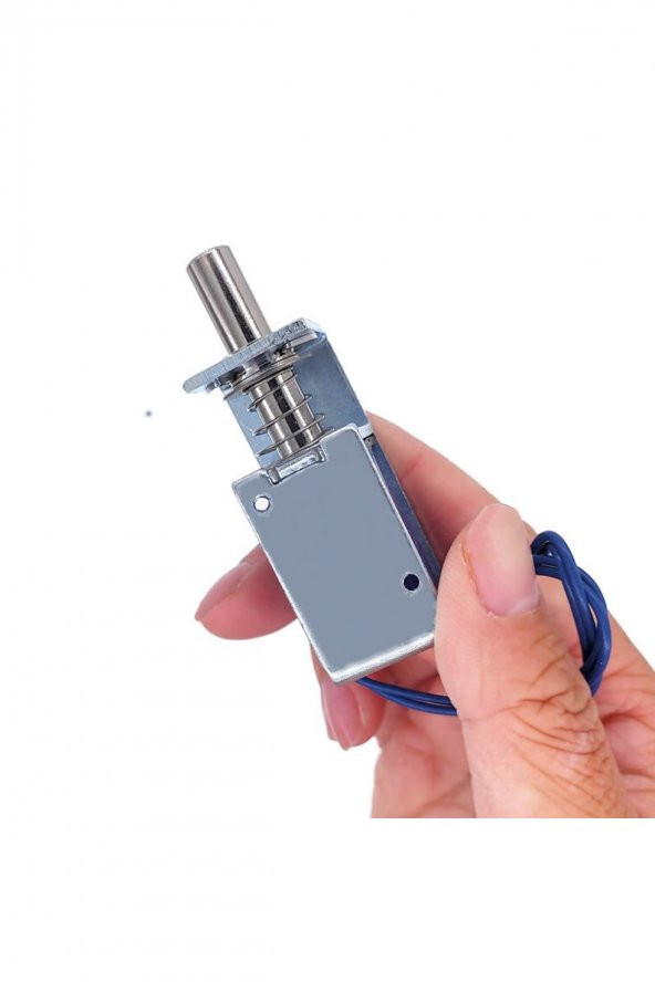TAU-S0837DL-D Solenoid Kilit  DC 12V 1A 12W 15N Selenoid Elektrikli Manyetik Kapı Depo Kabin Kasa - 2