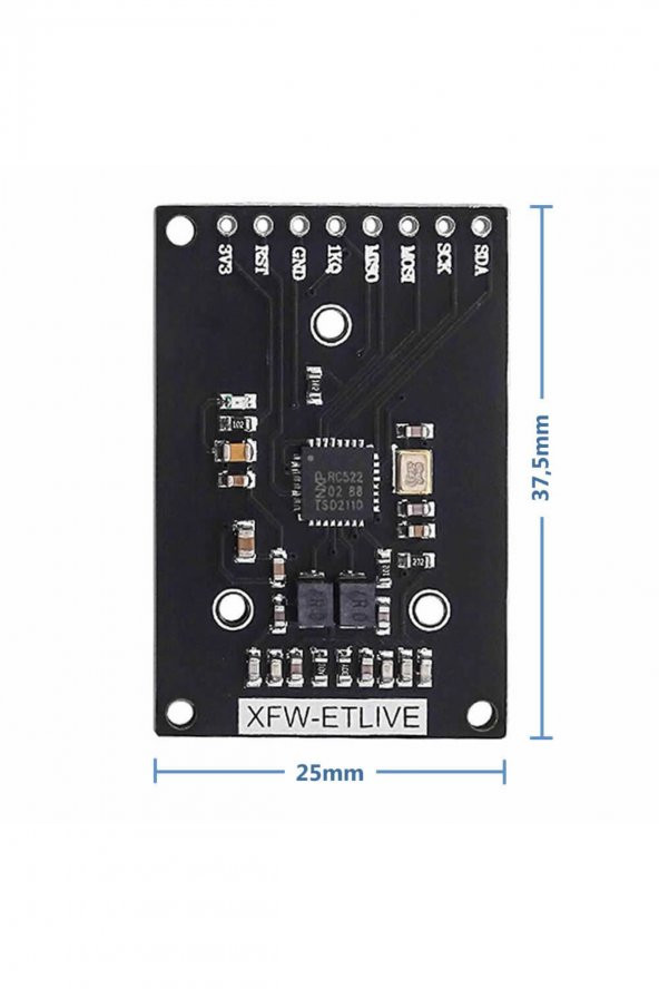 13.56Mhz RFID Okuyucu Modül Mini NFC Manyetik Kart Etiket Okuyucu Personel Takip Kapı Giriş Kontrol - 3