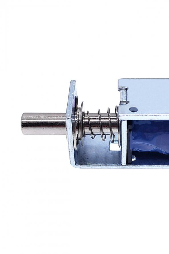 TAU-S0837DL-D Solenoid Kilit  DC 12V 1A 12W 15N Selenoid Elektrikli Manyetik Kapı Depo Kabin Kasa - 5