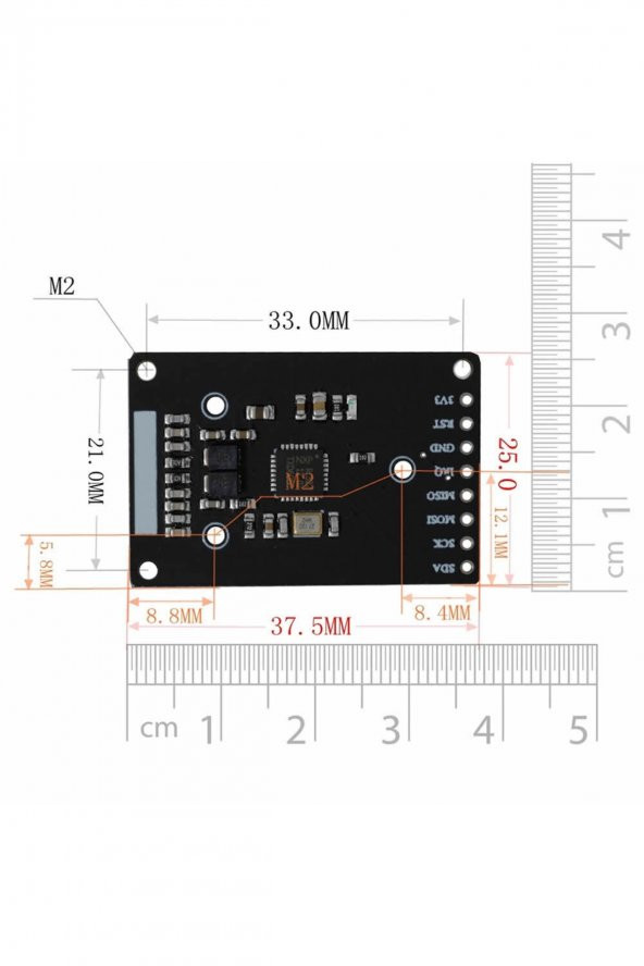 13.56Mhz RFID Okuyucu Modül Mini NFC Manyetik Kart Etiket Okuyucu Personel Takip Kapı Giriş Kontrol - 8