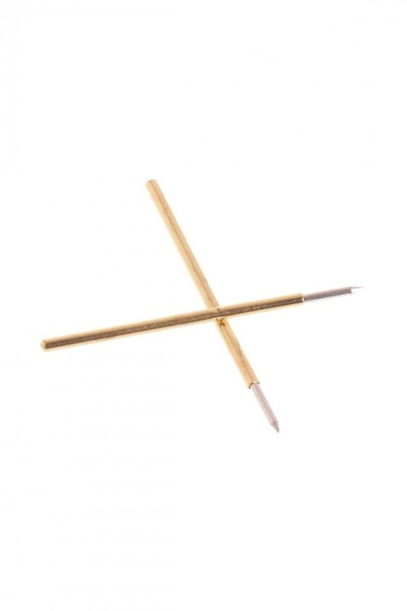 Pogo Pin P50-B1 100 Adet Set  Altın Kaplama Yaylı Test Probu Pim 3A 0.5mm Programlayıcı - 5