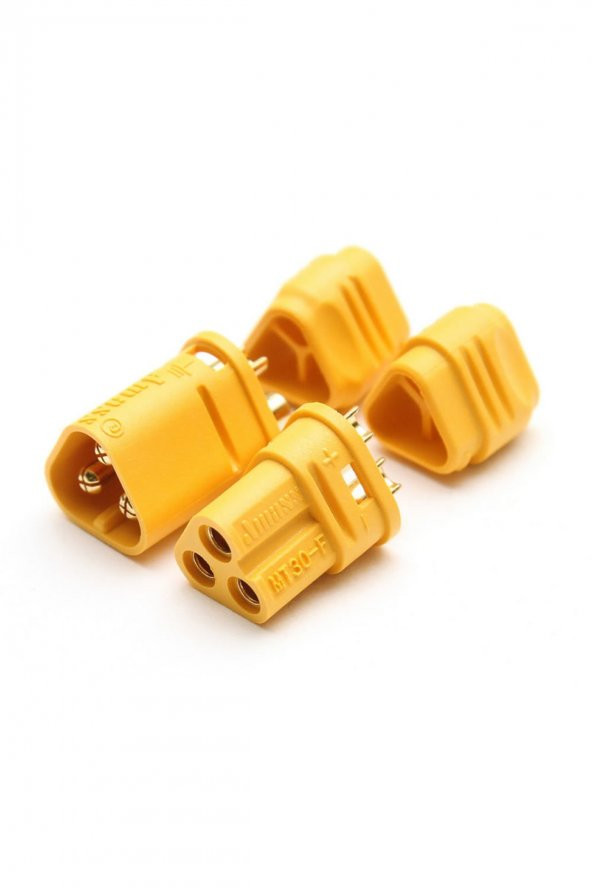 MT30 3 Pin Plug Dişi Erkek Konnektör Soket Çift  RC LiPo Pil Batarya Akü Bağlantı Konnektörü
