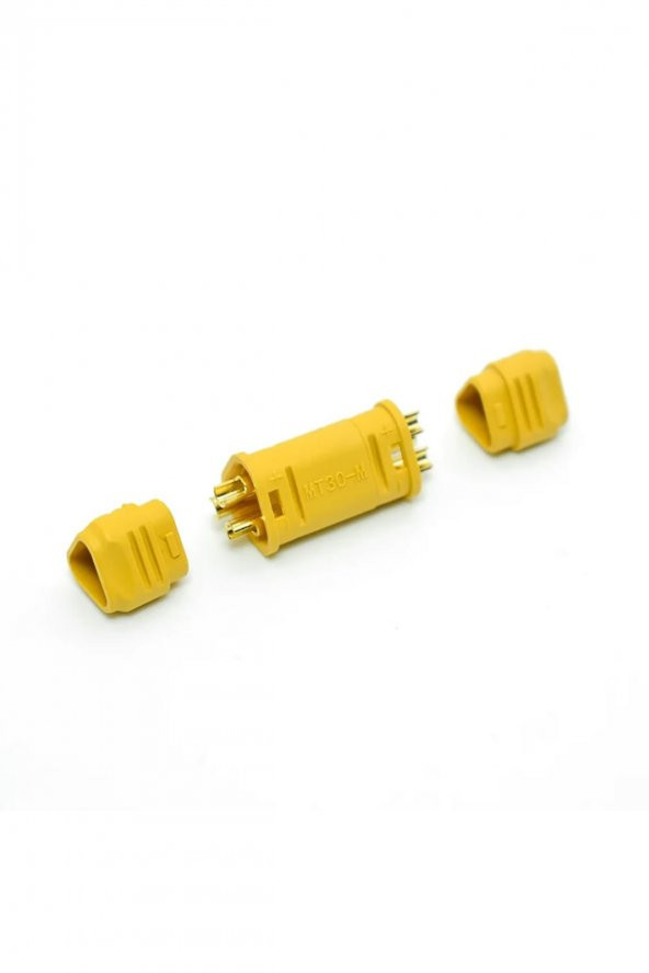 MT30 3 Pin Plug Dişi Erkek Konnektör Soket Çift  RC LiPo Pil Batarya Akü Bağlantı Konnektörü - 7