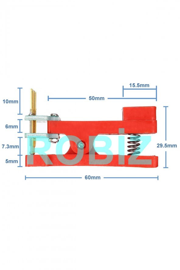 5 Pin Programlama Aparatı  2.54mm Pogo Pin Yaylı Mandal Klips Seri Üretim Entegre Arm - 8