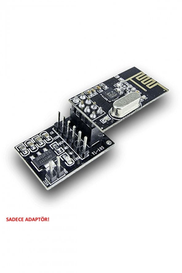 NRF24L01 Adaptör Kart  NRF24L01+PA+LNA 8 Pin Dönüştürücü Devre 12V - 2