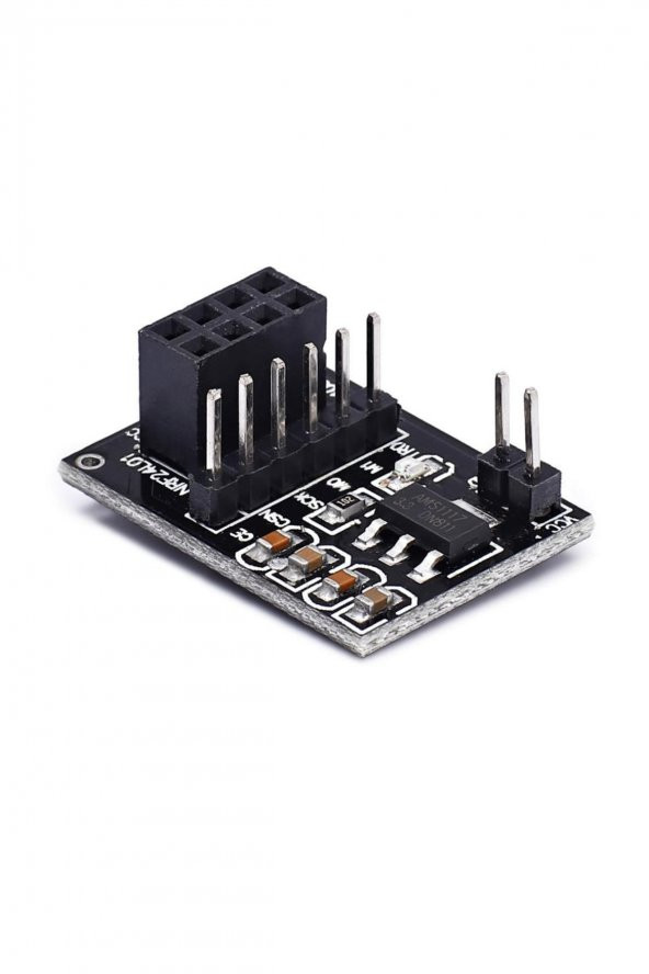NRF24L01 Adaptör Kart  NRF24L01+PA+LNA 8 Pin Dönüştürücü Devre 12V - 5