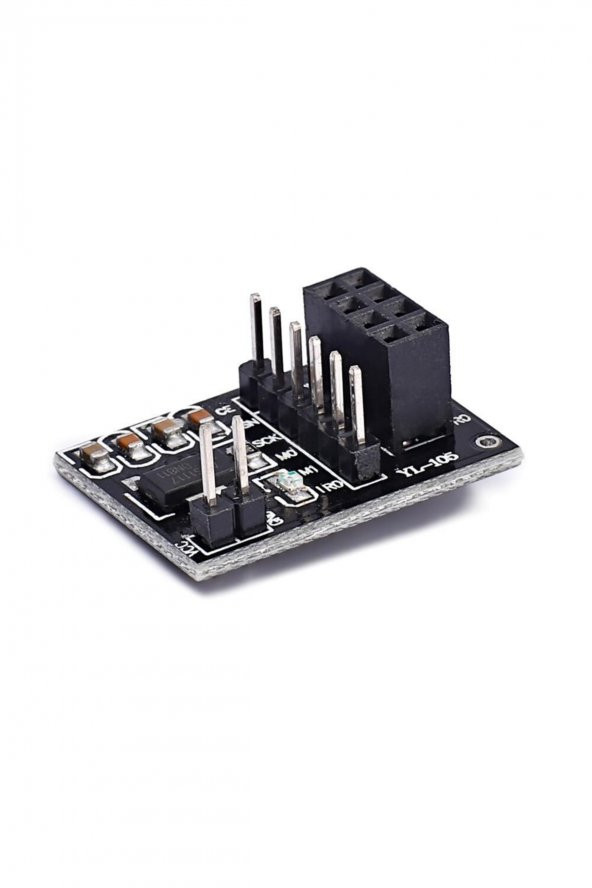NRF24L01 Adaptör Kart  NRF24L01+PA+LNA 8 Pin Dönüştürücü Devre 12V - 7