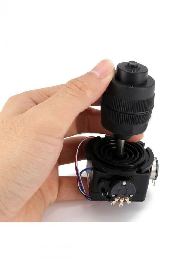 JH-D400X-R4 4 Eksen Joystick  Butonlu 10k Potansiyometre Ptz 4D Otomasyon Endüstriyel Vinç - 4