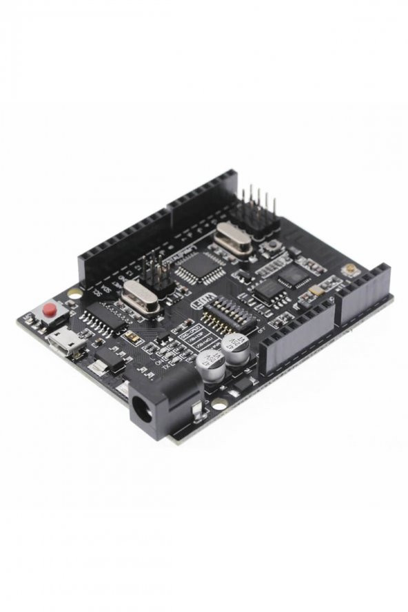 Arduino UNO R3 Wifi ESP8266 CH340  Micro Usb 32Mbit Kablosuz İnternet Kod Geliştirme Eğitim Kartı - 4