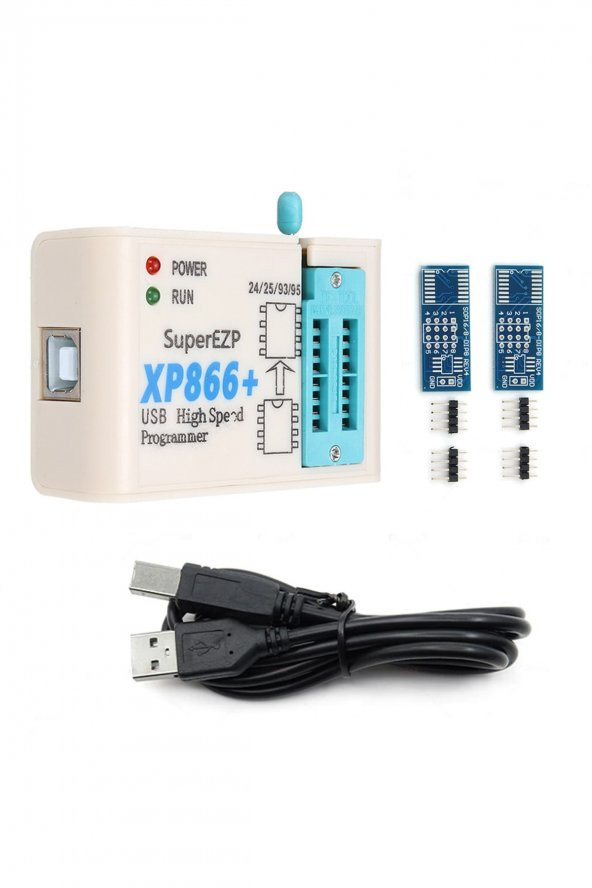 XP866+ USB EEprom Flash Bios Programlayıcı  24 25 26 93 95 Serisi