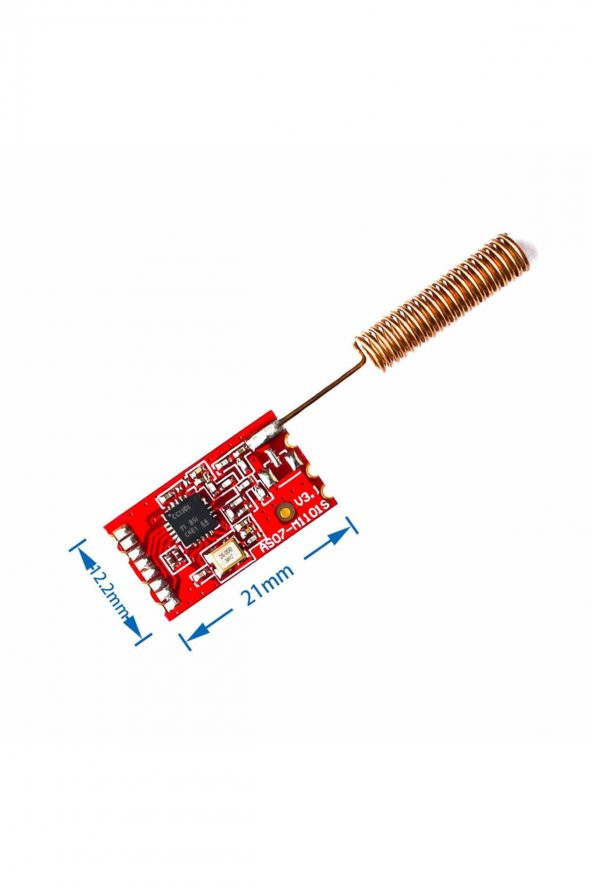 CC1101 433Mhz Kablosuz Haberleşme Modülü  SPI 1000 Metre Rf Alıcı Verici Transceiver