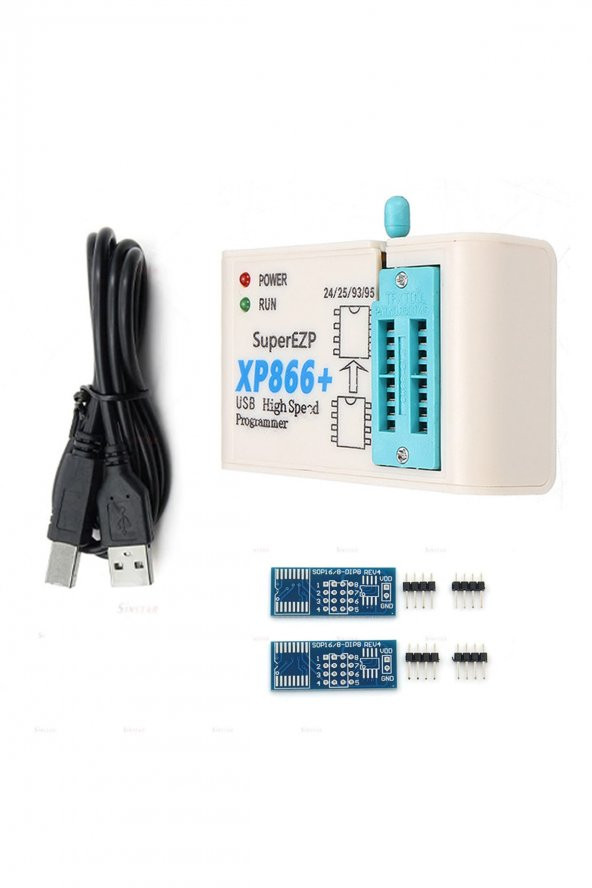 XP866+ USB EEprom Flash Bios Programlayıcı  24 25 26 93 95 Serisi - 7