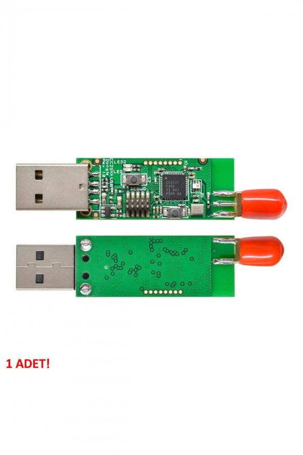CC2531 USB Dongle + Anten  2.4Ghz Zigbee Wifi Bluetooth Kablosuz Data - 5