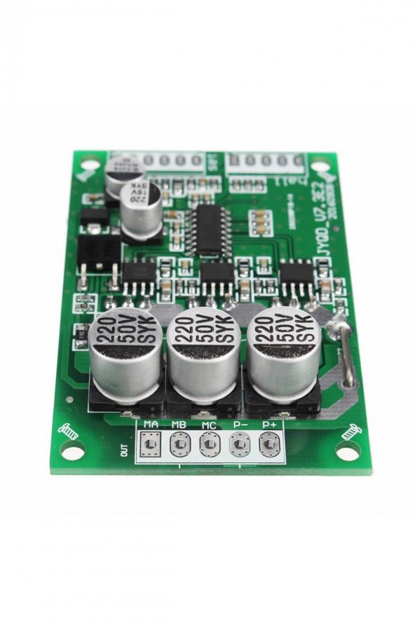 DC 12V 36V 15A 500W Fırçasız Motor Sürücü  Pwm Bldc Kontrol Kartı - 4