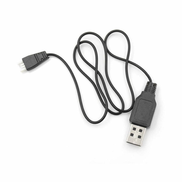 3.7V Lityum Pil Usb Şarj Kablosu XH2.54 Soket Lipo Batarya RC Quadcopter Drone Helikopter - 3