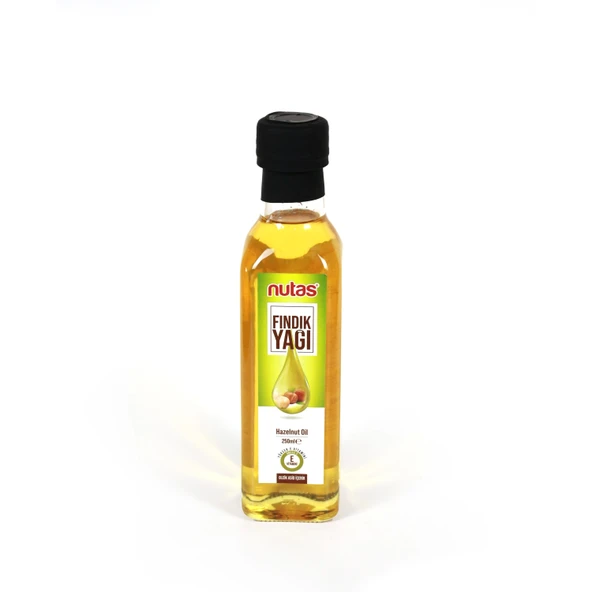 Nutas Fındık Yağı - 250ml Cam Şişe