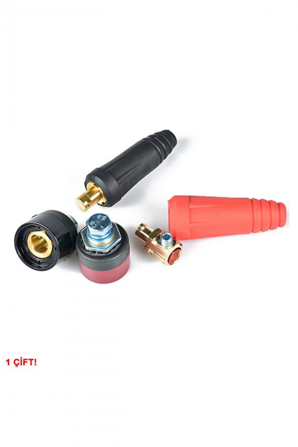 DKJ10-25 200A Konnektör Çift  10-25mm2 Kablo Yüksek Akım Kilitli Panel Tip Konnektör - 2