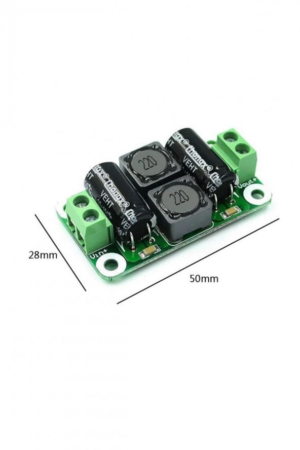0-50V 4A DC Güç Kaynağı Filtresi  Gürültü Bastırıcı Azaltıcı Filtre Bead RFI EMI Girişim Engelleyici - 6