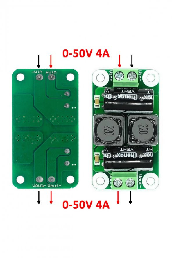 0-50V 4A DC Güç Kaynağı Filtresi  Gürültü Bastırıcı Azaltıcı Filtre Bead RFI EMI Girişim Engelleyici - 8