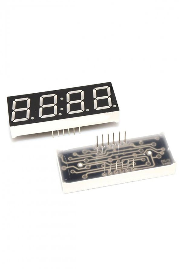 0.56" 4 Hane 7 Segment Led Ekran Kırmızı Ortak Katot  14mm 4 Digit Dijital Display Alfanümerik - 3