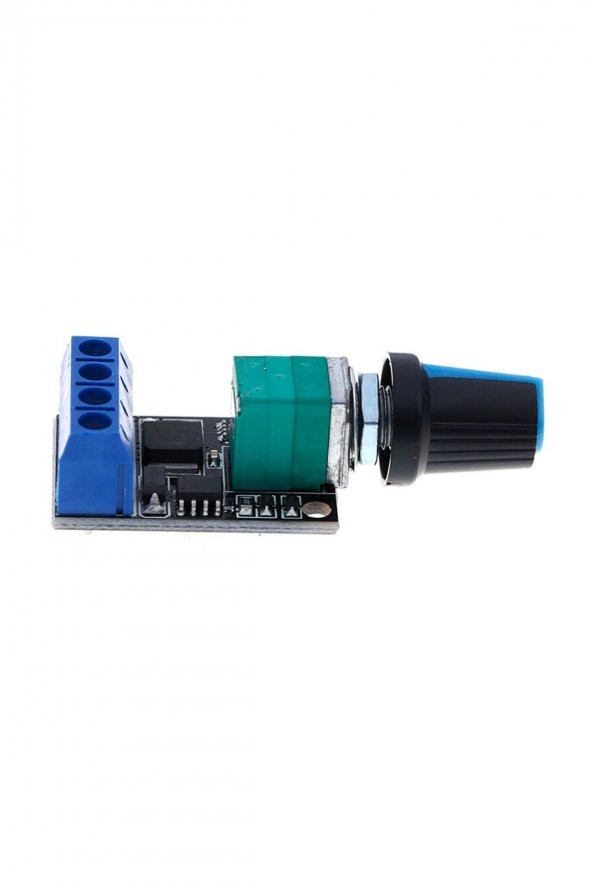 5V / 16V 10A Mini DC Motor Sürücü Hız Kontrol Devresi  0-100 Pot Kontrollü Pwm Açma Kapama - 6