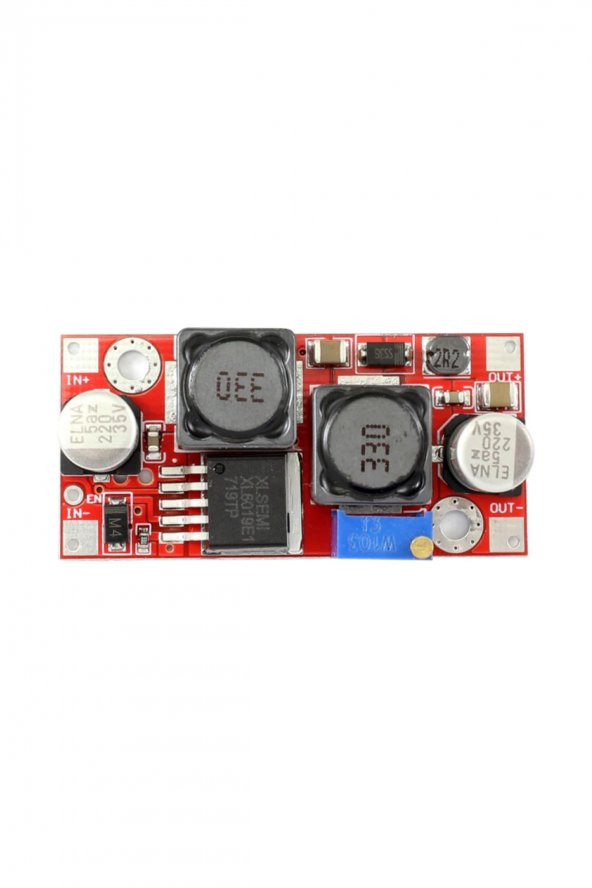 XL6019 Ayarlı Güç Kaynağı Modülü 3A 30V  Otomatik Ayarlanabilir Voltaj Yükseltici Düşürücü - 3