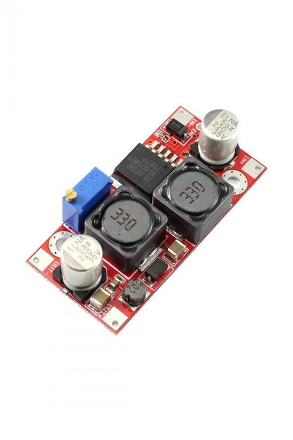 XL6019 Ayarlı Güç Kaynağı Modülü 3A 30V  Otomatik Ayarlanabilir Voltaj Yükseltici Düşürücü - 6