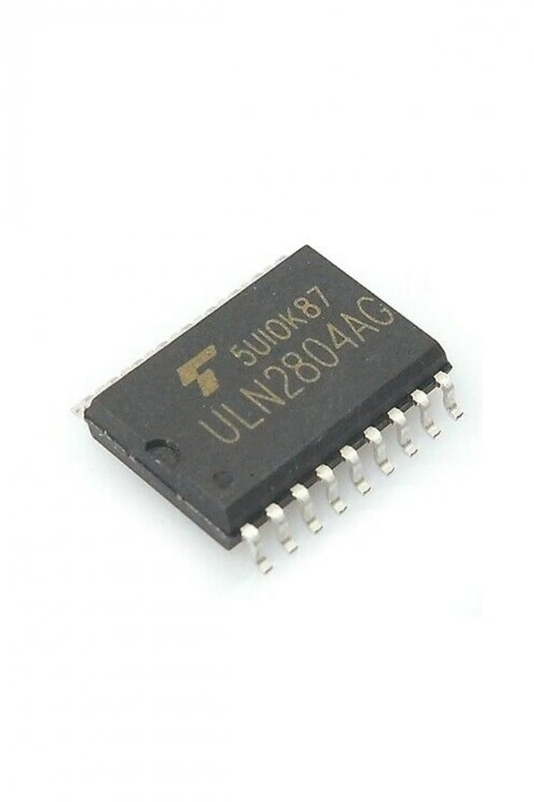 ULN2803A NPN 8 Adet Darlington Transistör Sürücü Entegre Sop18 Smd 18 Bjt Bipolar