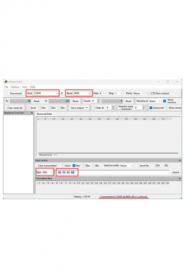1 Kanal USB Röle Kontrol Modülü Lcus1  Bilgisayardan Cihaz Açma Kapama CH340 Com Seri Port - Resim 7