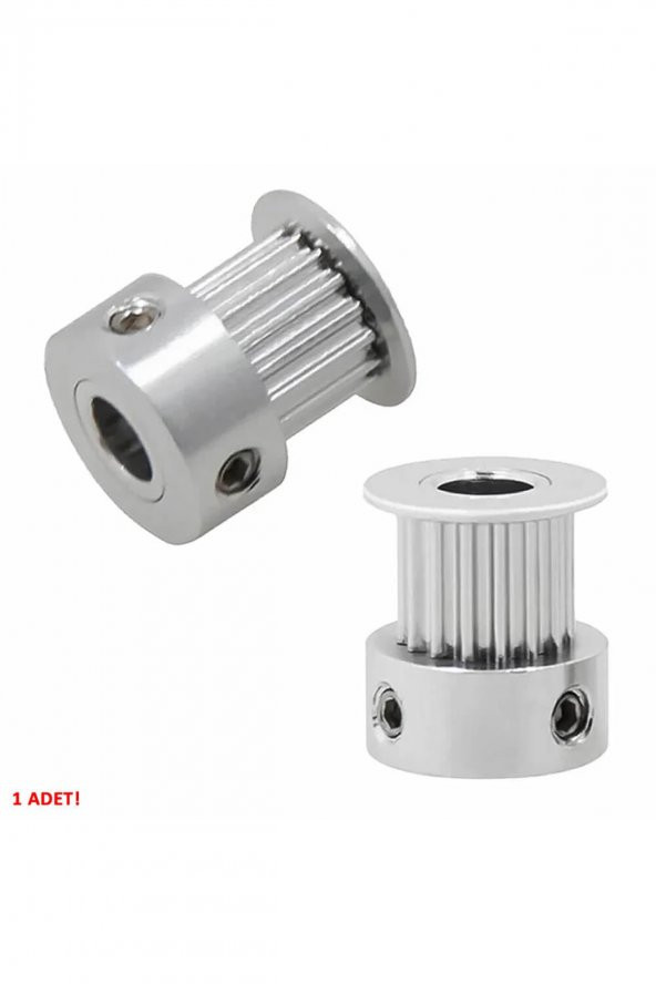 GT2 16 Diş Alüminyum Kasnak  5mm Delik Çapı 6mm Kayış Zamanlayıcı Doğrusal Haraket Pozisyonlayıcı - 8