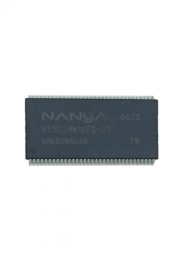 Nanya NT5DS8M16FS-5T 128Mb DDR SDRAM  2.5V 66 Pin TSOP 8M x 16 Clock 200MHz - 2
