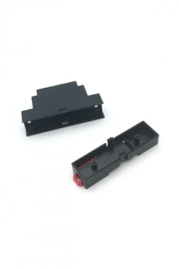 Ray Tip Siyah Plastik Kutu 24 x 59 x 88mm  Elektronik Devre Proje Prototip Sigorta Röle Otomasyon - 3