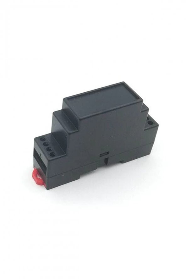 Ray Tip Siyah Plastik Kutu 24 x 59 x 88mm  Elektronik Devre Proje Prototip Sigorta Röle Otomasyon - 6
