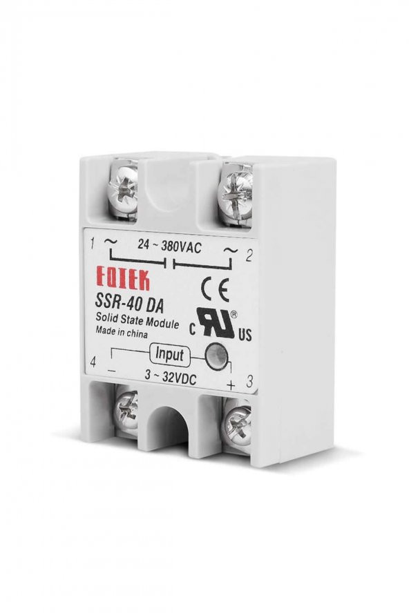 SSR-40DA SSR Röle  40A AC 24-380V Tek Fazlı Solid State Röle - 4